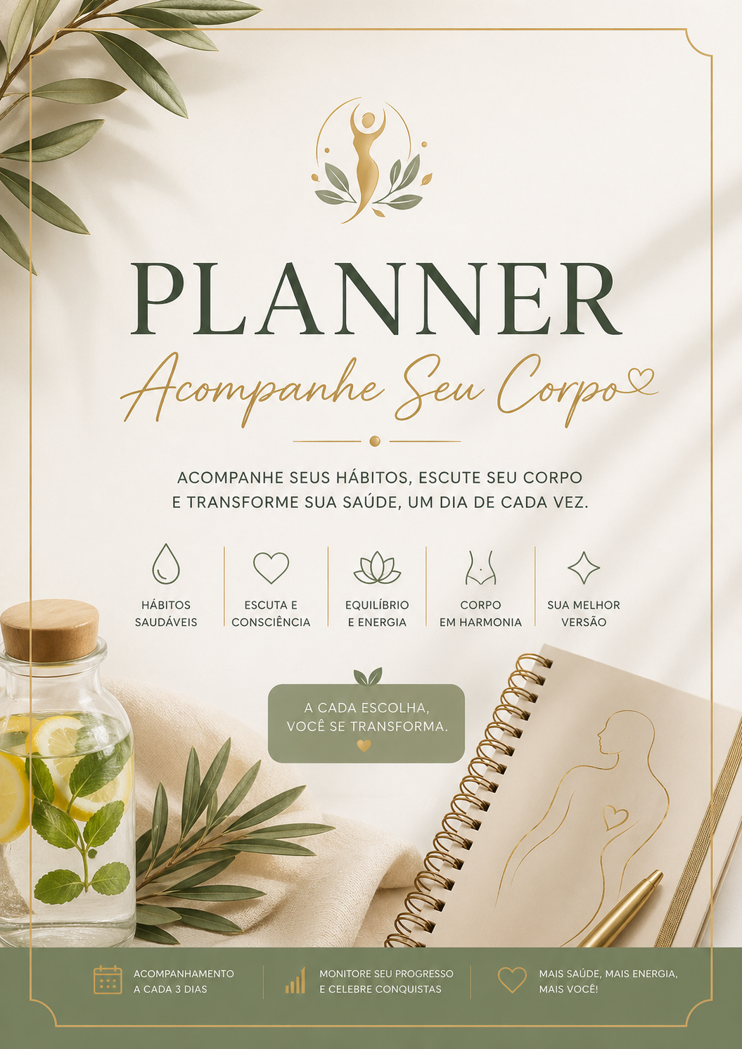 Planner VitalWe™ – Mapa do Seu Processo