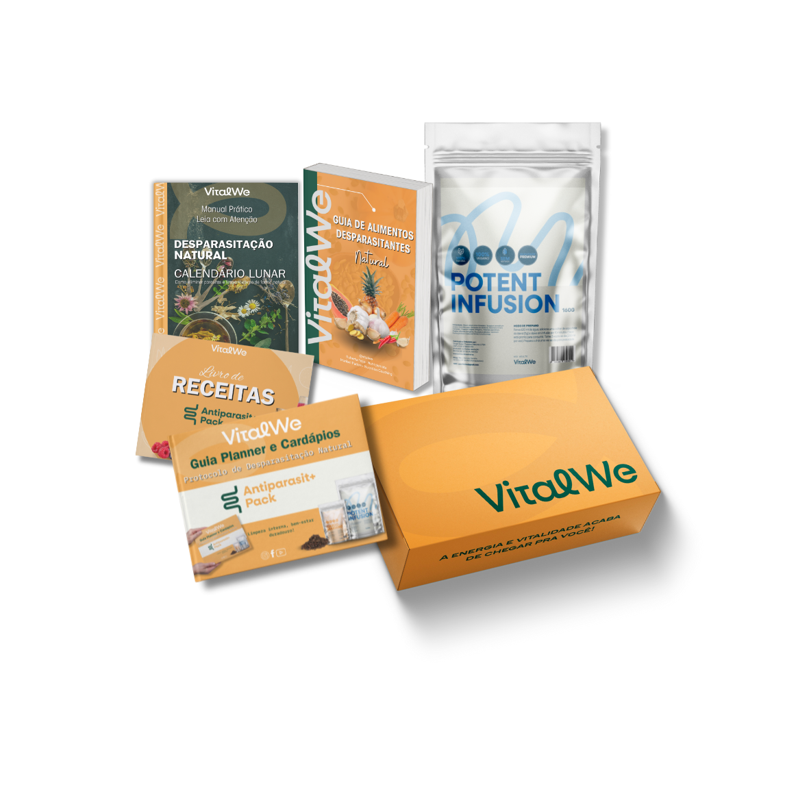 Desparasitação Potent Infusion – Limpeza de Parasitas, Bactérias, Fungos e Toxinas