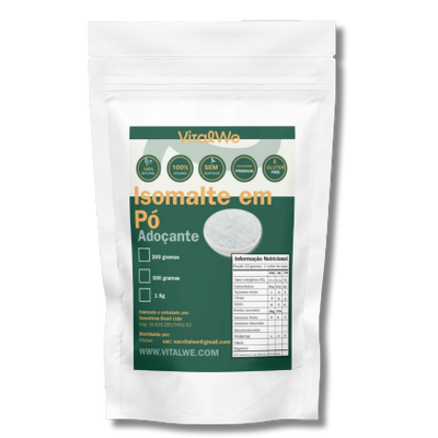 Isomalte em Pó Adoçante 500g Vitalwe