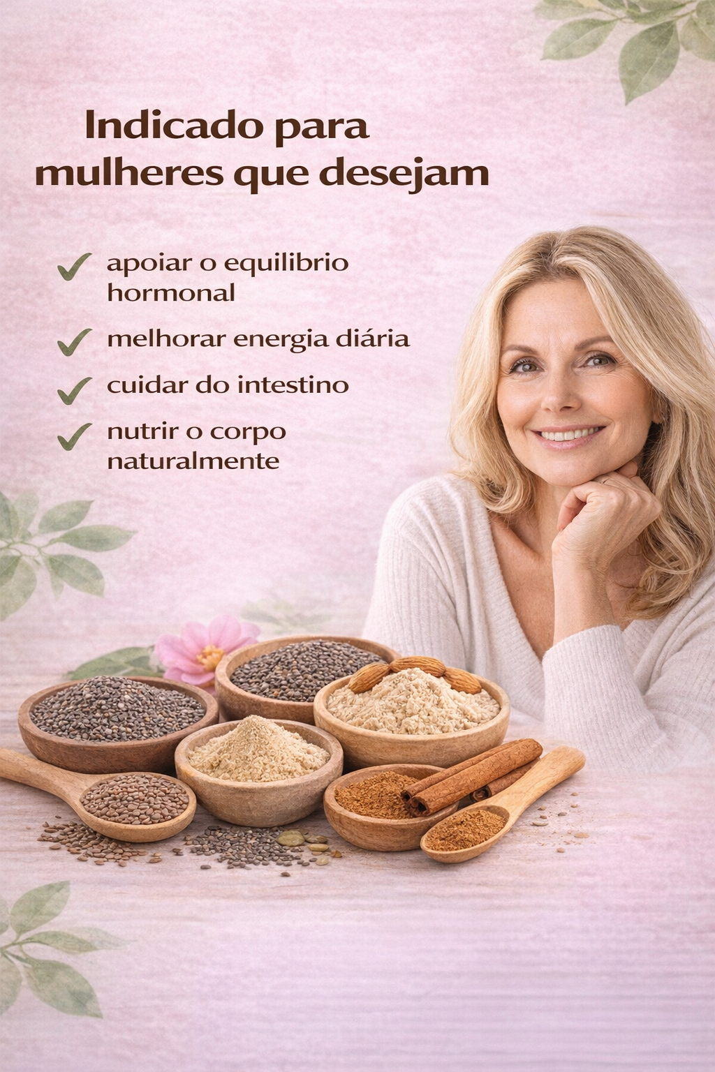Combo Mulher 40+ VitalWe™ – Equilíbrio Feminino