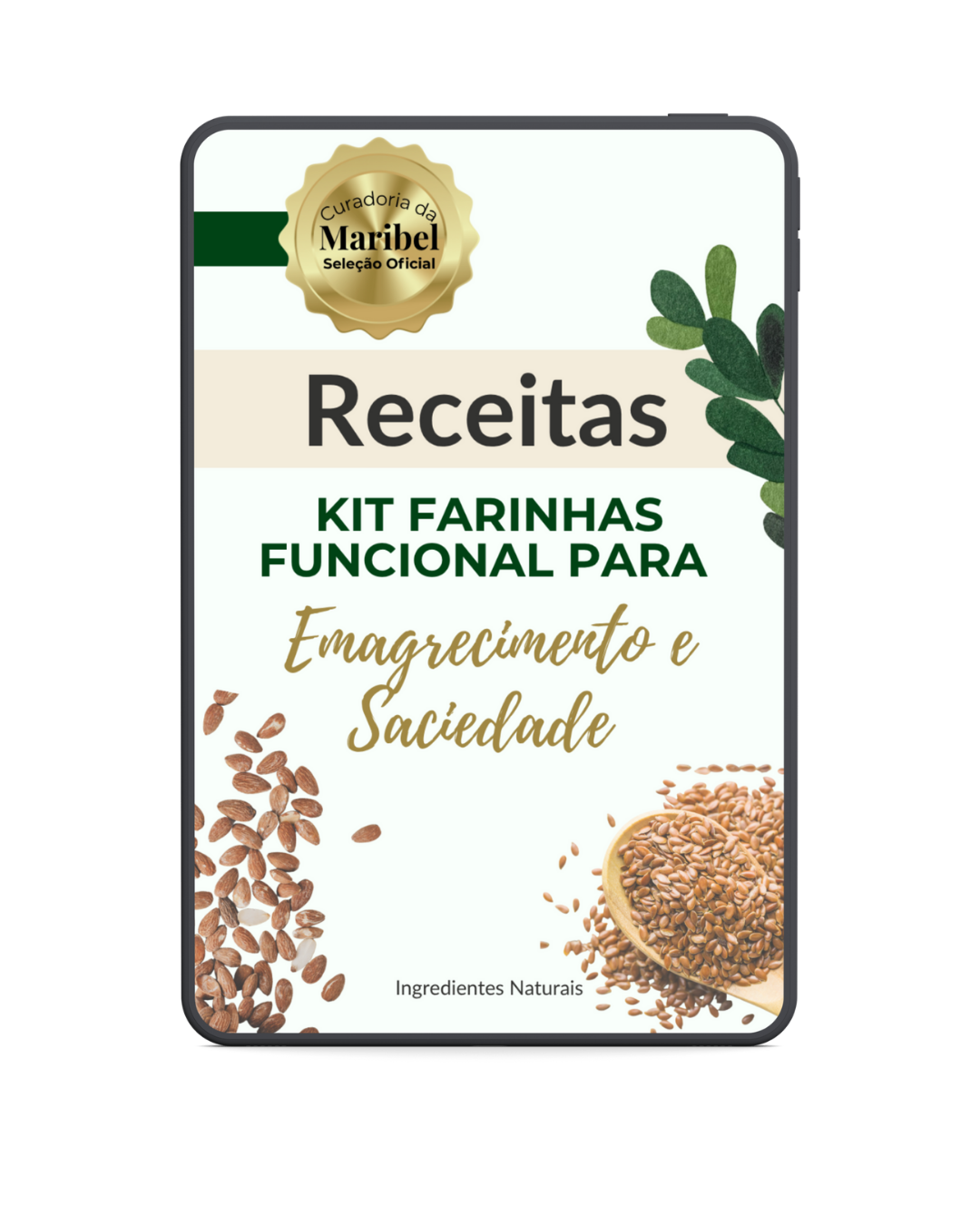 Kit Farinha Funcional para Emagrecimento e Saciedade – VitalWe (com 2 BÔNUS: Farinha de Linhaça GRÁTIS + eBook de Receitas)