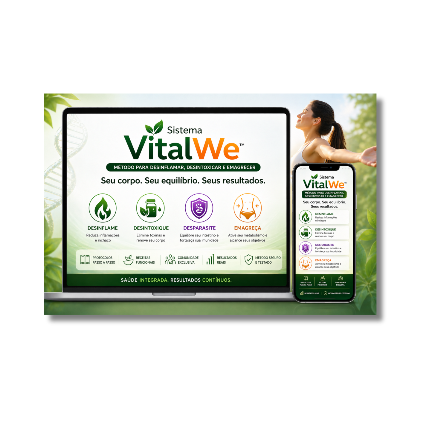 Sistema VitalWe™ – Método Completo para Desinflamar, Desintoxicar e Emagrecer com Saúde