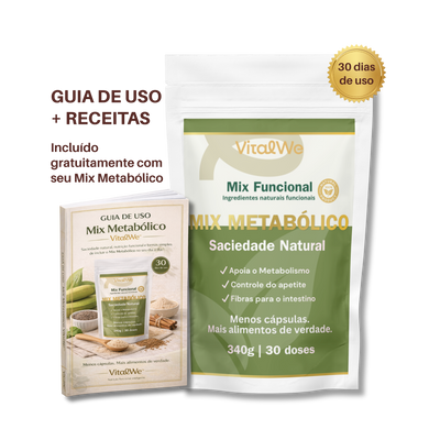 Mix Metabólico VitalWe™ – Saciedade Natural e Apoio ao Metabolismo