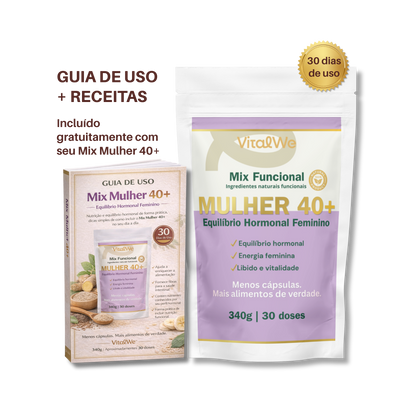 Mix Mulher 40+ VitalWe™ – Suporte Nutricional ao Equilíbrio Feminino