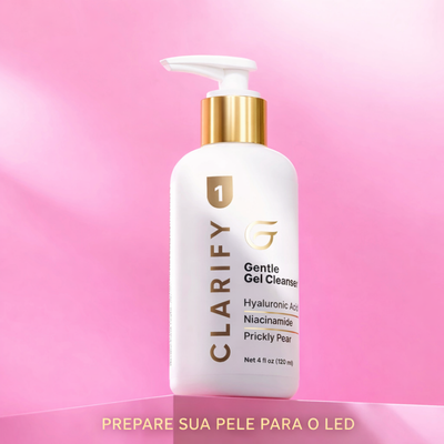 Gel Cleanser Facial – Preparação da Pele para Máscara LED