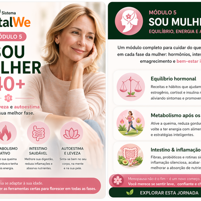 Sistema VitalWe™ – Método Completo para Desinflamar, Desintoxicar e Emagrecer com Saúde