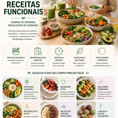Sistema VitalWe™ – Método Completo para Desinflamar, Desintoxicar e Emagrecer com Saúde