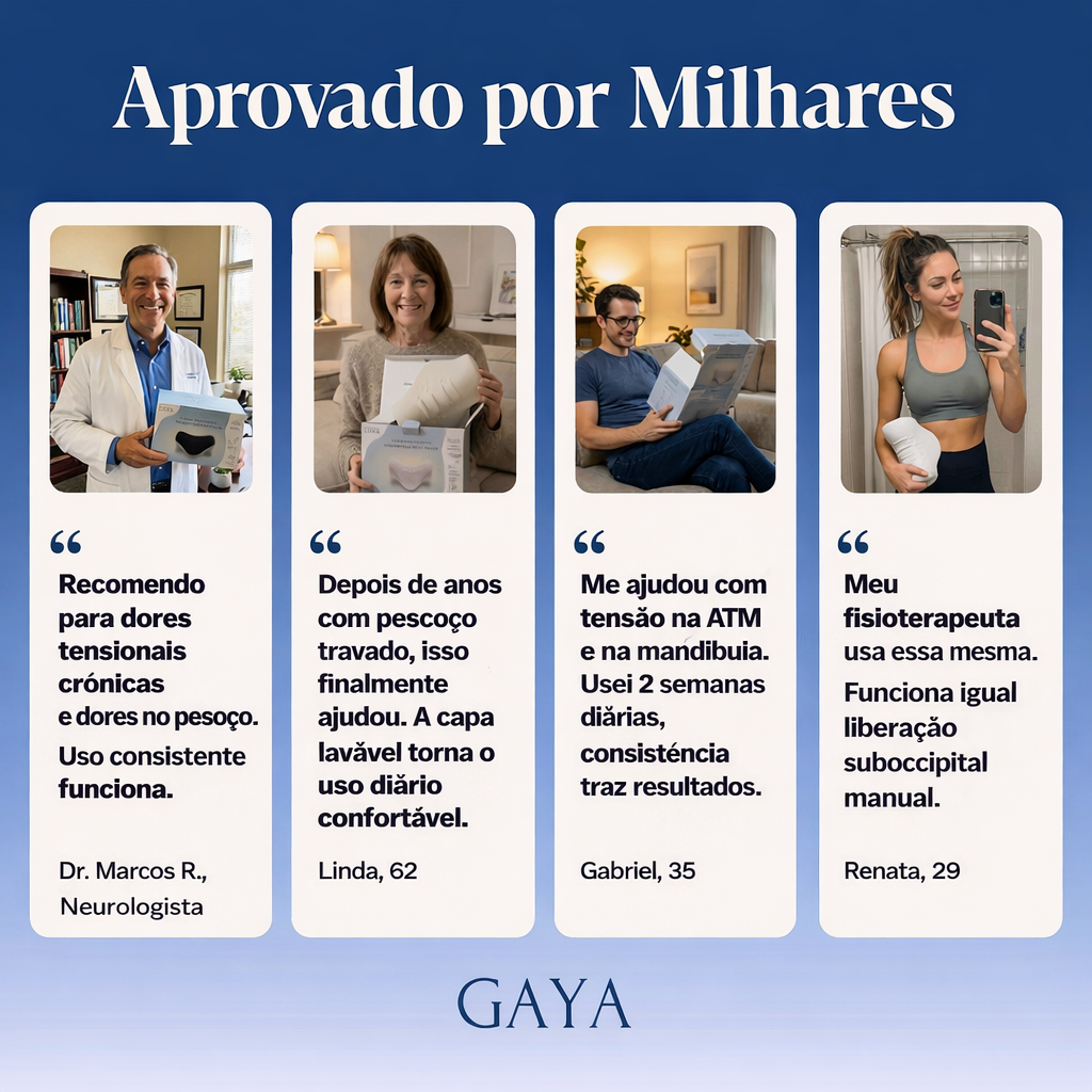 Almofada de Alívio Cervical VitalWe™