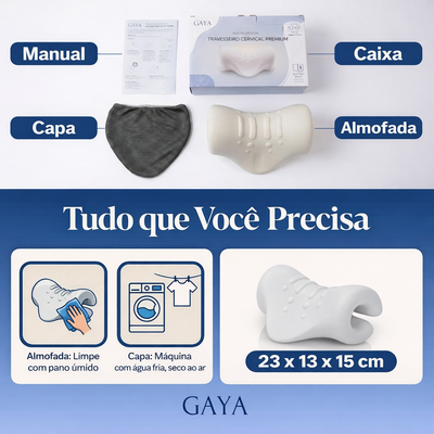 Almofada de Alívio Cervical VitalWe™