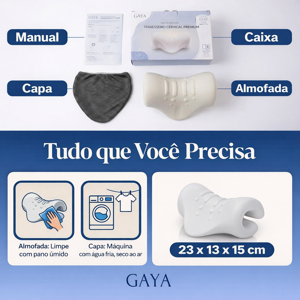 Almofada de Alívio Cervical VitalWe™