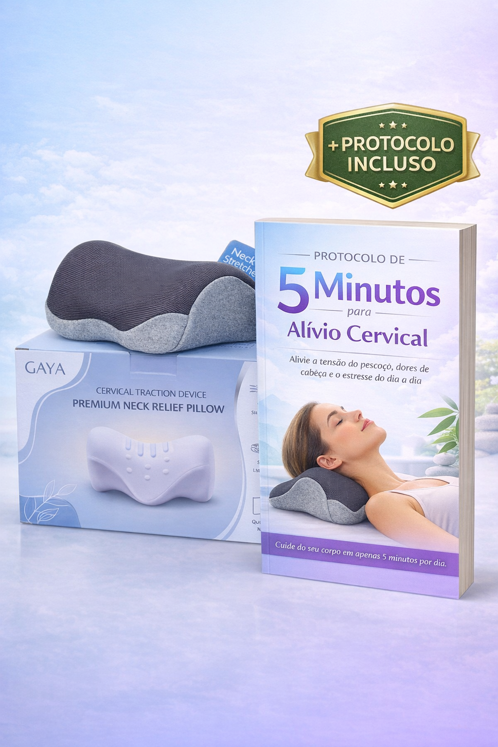 Almofada de Alívio Cervical VitalWe™
