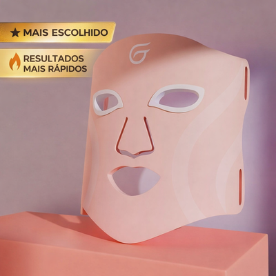 Máscara LED Facial Premium – Tratamento Completo de Pele em Casa