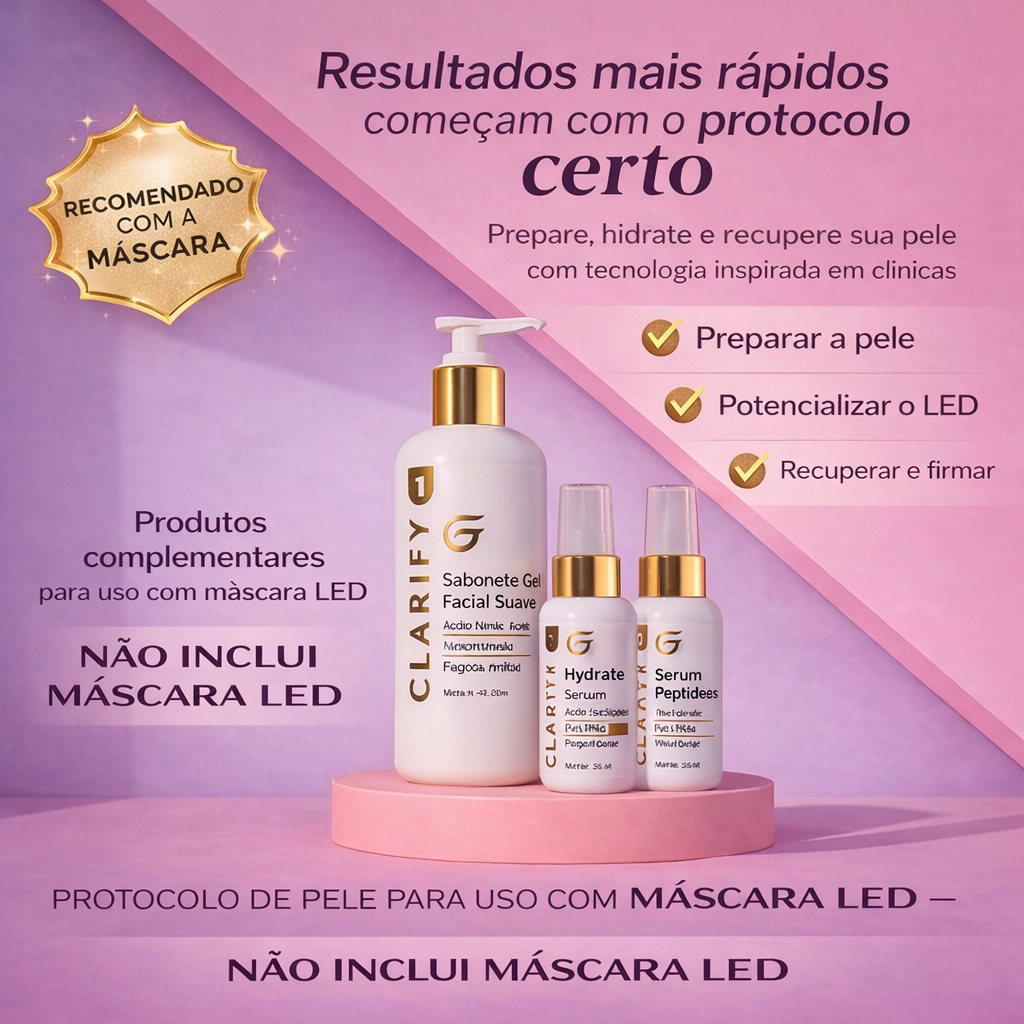 Protocolo Completo de Pele com LED – Resultados Mais Rápidos