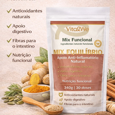 Mix Equilíbrio VitalWe™ – Suporte Nutricional Anti-inflamatório