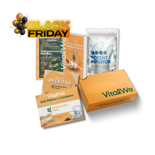 Desparasitação Potent Infusion – Limpeza de Parasitas, Bactérias, Fungos e Toxinas