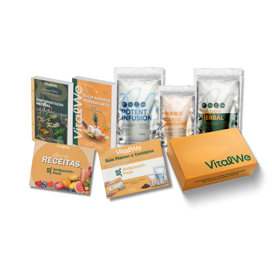 Antiparasit+ Premium Pack –Limpeza de Parasitas, Bactérias, Fungos, Toxinas e Suporte à Saúde do Fígado