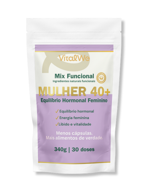 Mix Mulher 40+ VitalWe™ – Suporte Nutricional ao Equilíbrio Feminino