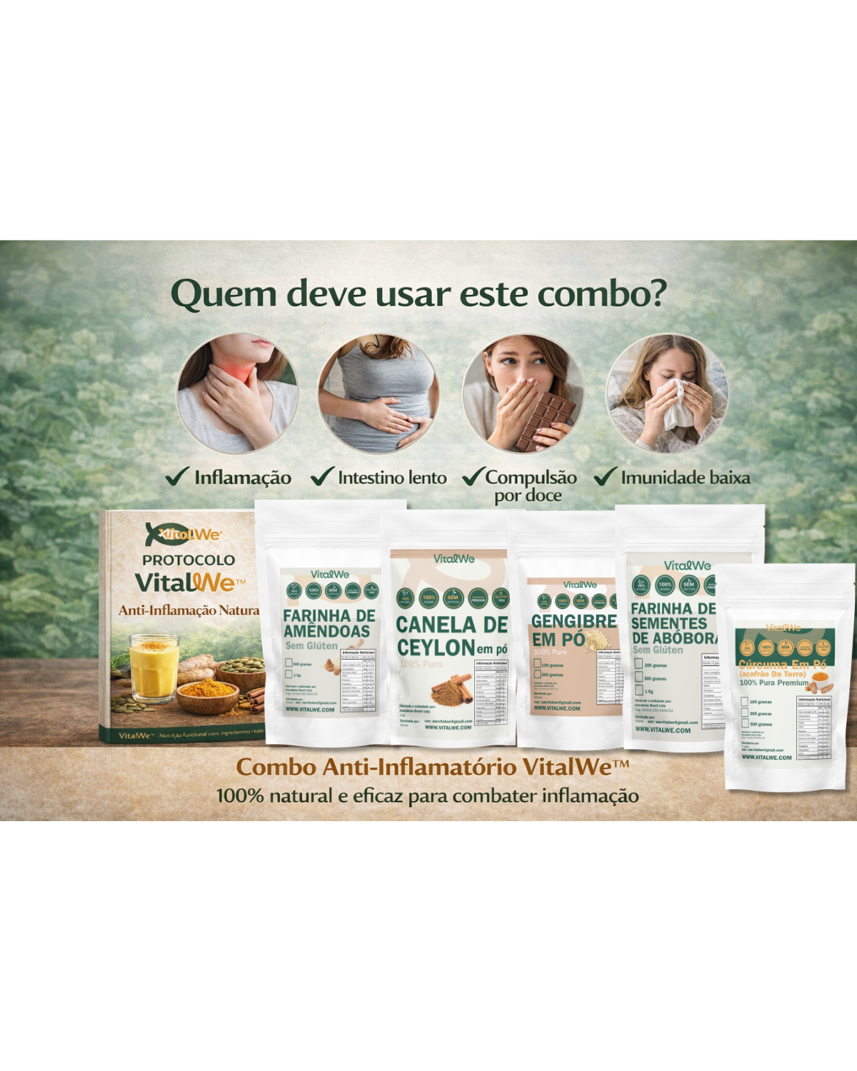 Combo Anti-Inflamatório VitalWe™
