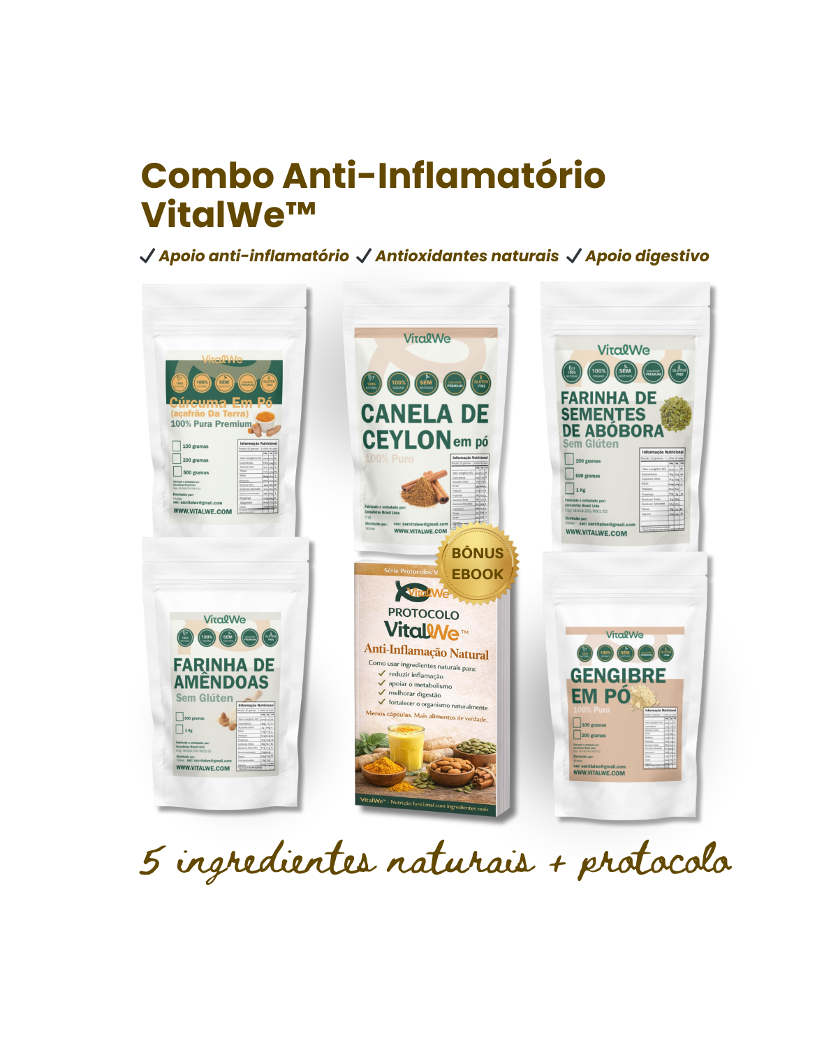 Combo Anti-Inflamatório VitalWe™