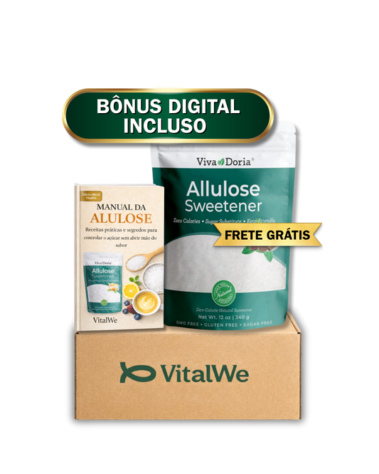 Alulose 907g – Açúcar Raro Zero Calorias