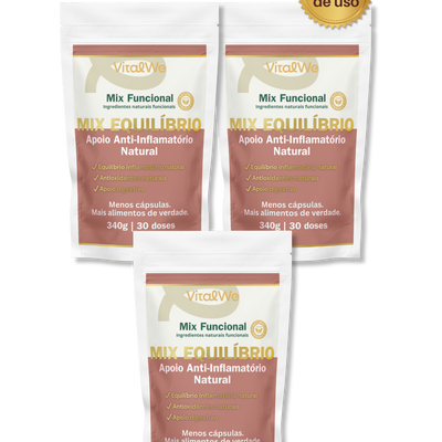 Mix Equilíbrio VitalWe™ – Suporte Nutricional Anti-inflamatório