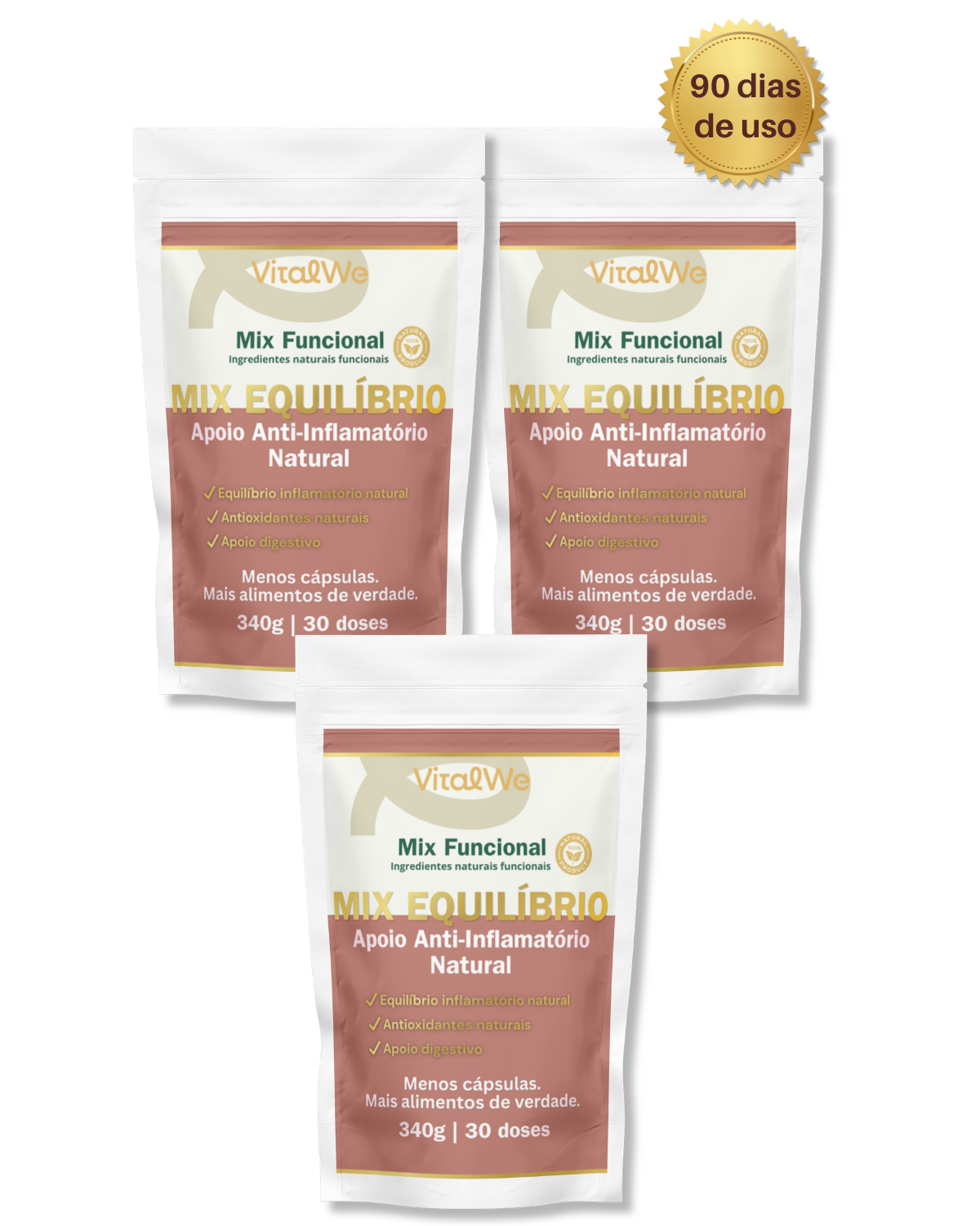 Mix Equilíbrio VitalWe™ – Suporte Nutricional Anti-inflamatório