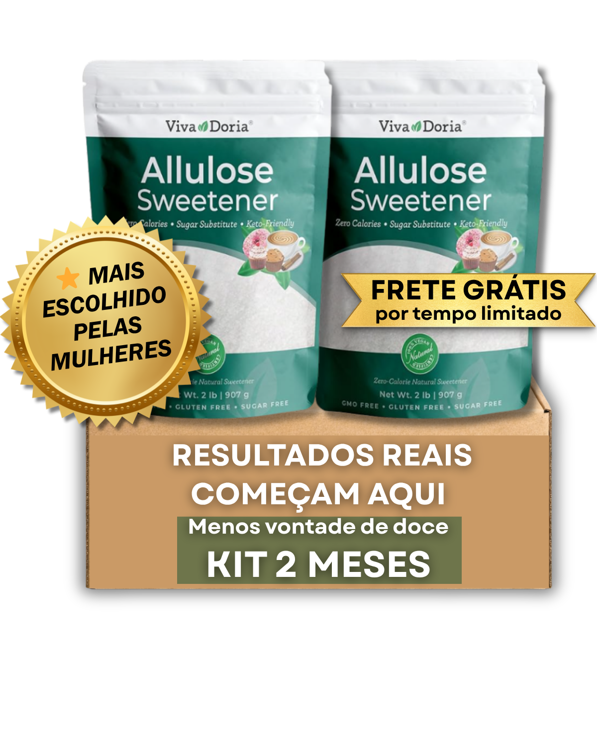 Pare de lutar contra o açúcar todos os dias