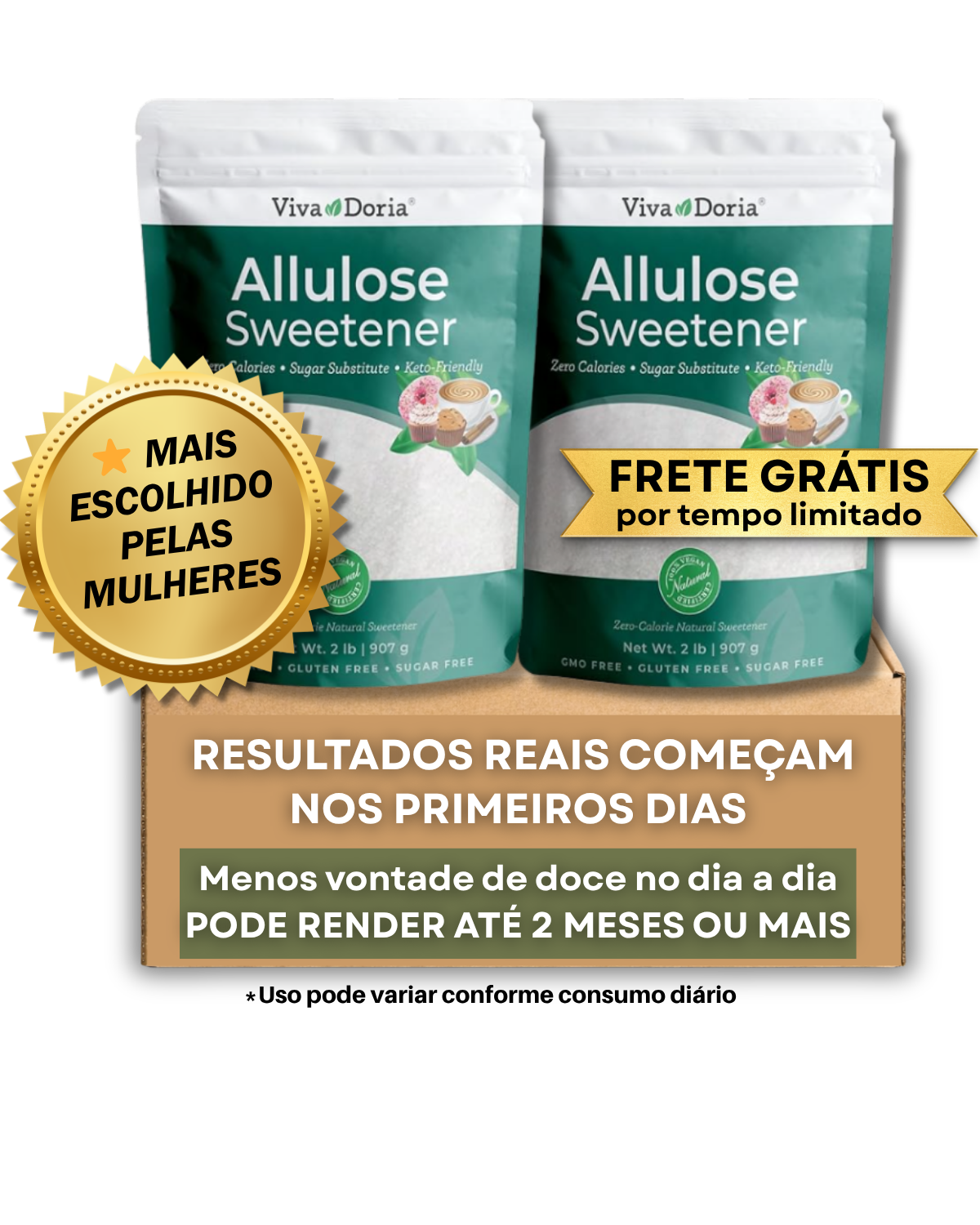 Pare de lutar contra o açúcar todos os dias