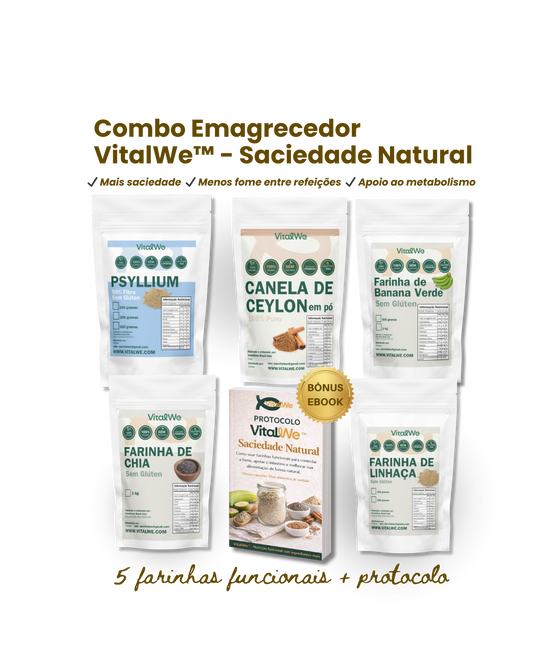Combo Emagrecedor VitalWe™ – Saciedade Natural
