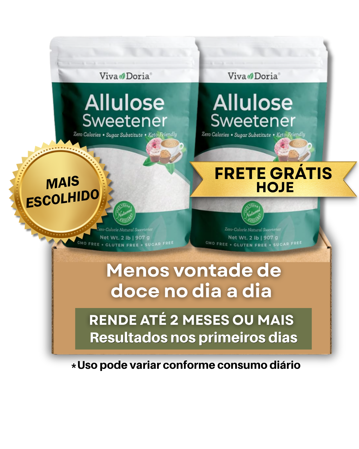 Pare de lutar contra o açúcar todos os dias
