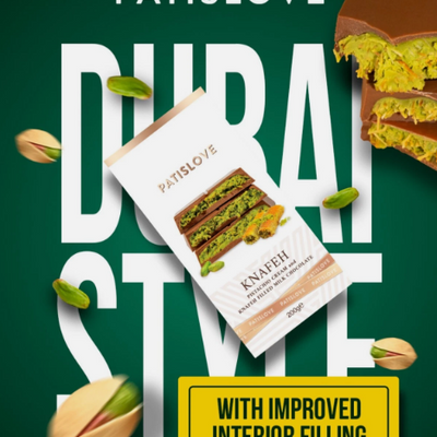 Kit 2 Chocolates Premium Dubai – Pistache & Kadaif (100g cada) – Edição Limitadíssima