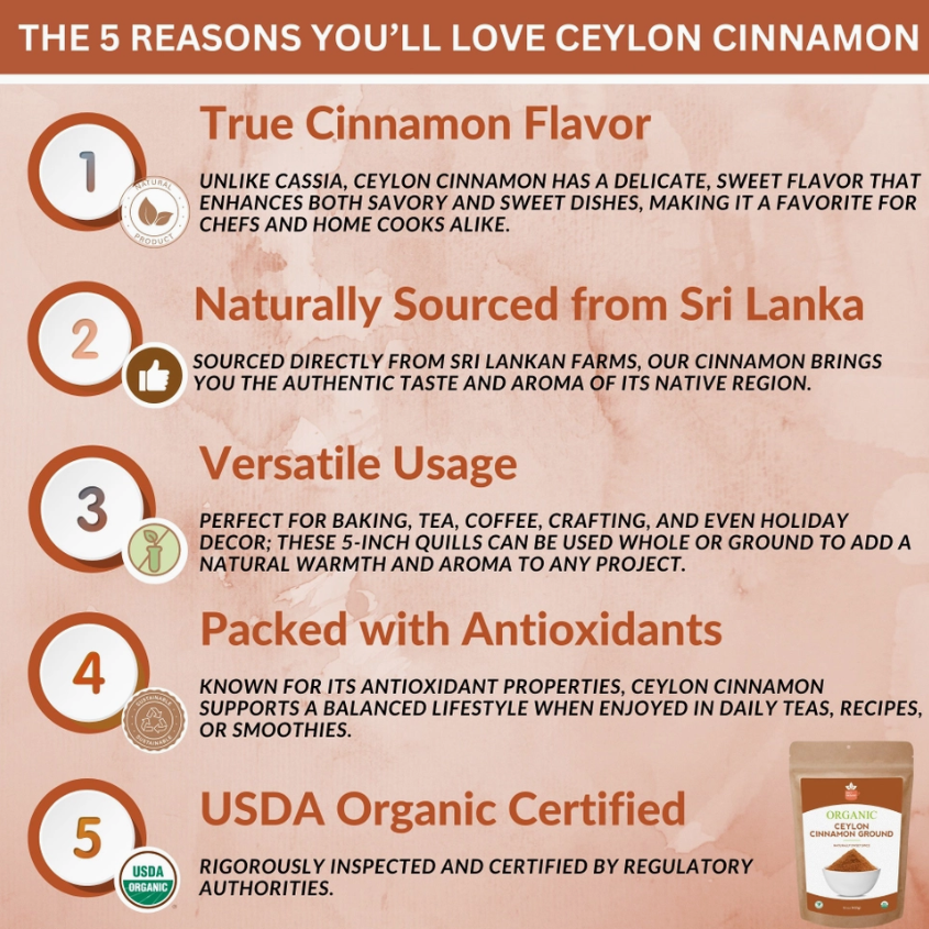 Alulose 340gr + Canela Ceylon ( Ceilão) 113gr Frete Gratis