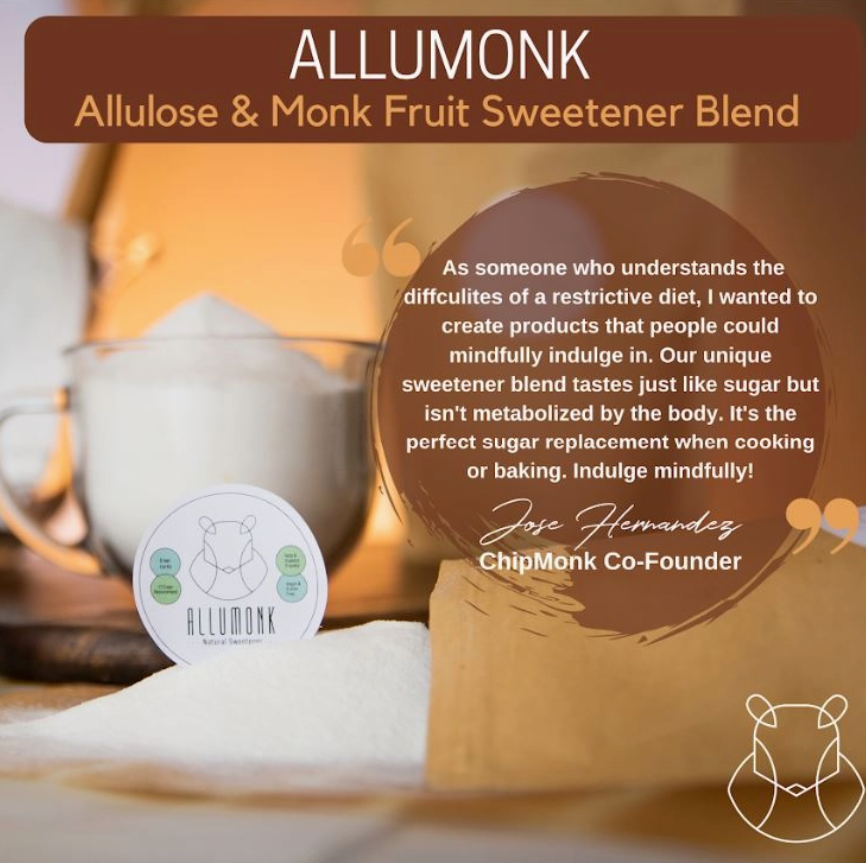 AlluMonk – Substituto de Açúcar 1:1 (Alulose + Monk Fruit)
