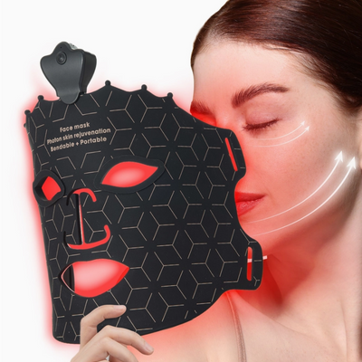 Máscara LED Facial Essencial – Cuidados de Pele em Casa