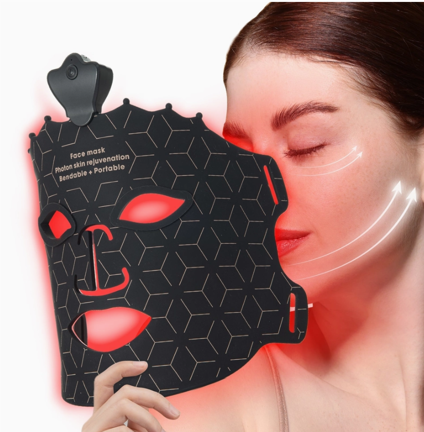 Máscara LED Facial Essencial – Cuidados de Pele em Casa