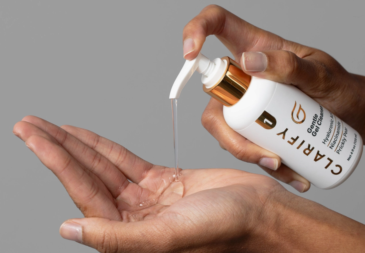 Gel Cleanser Facial – Preparação da Pele para Máscara LED
