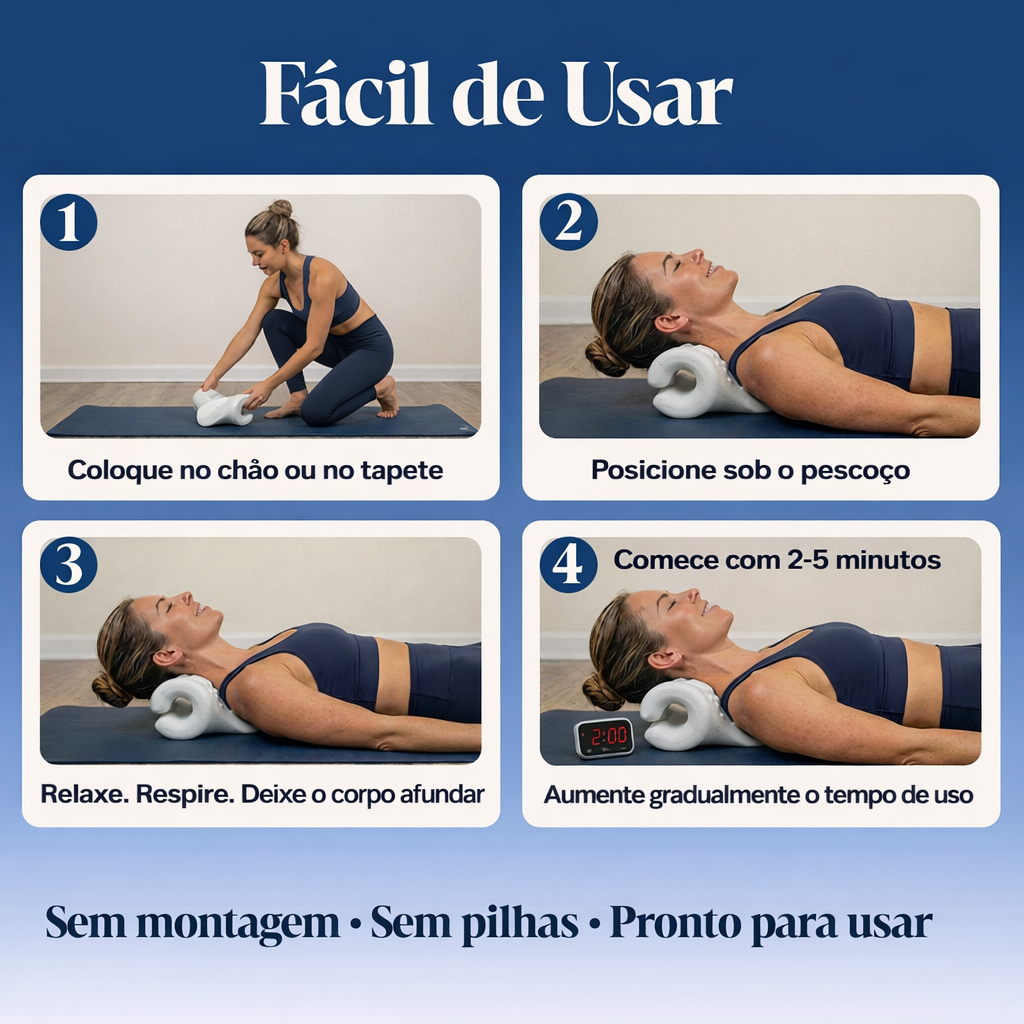Almofada de Alívio Cervical VitalWe™