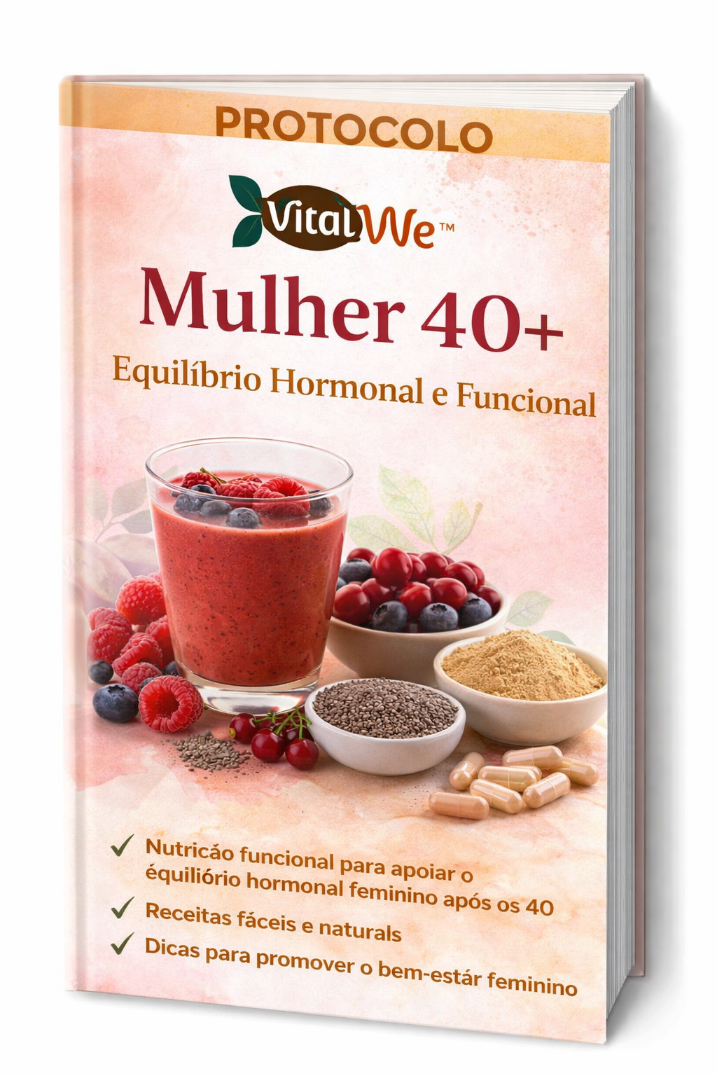 Combo Mulher 40+ VitalWe™ – Equilíbrio Feminino