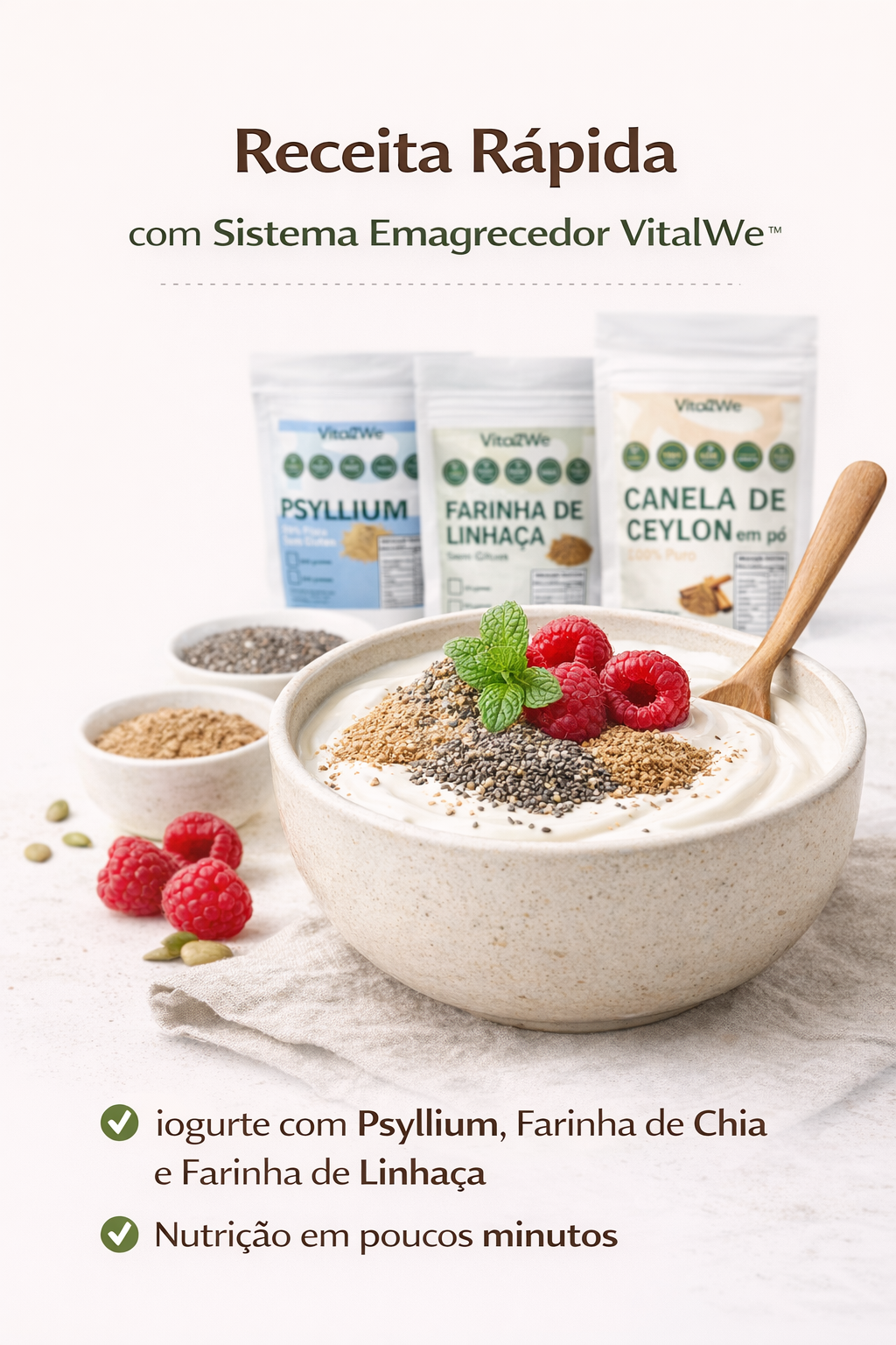 Combo Emagrecedor VitalWe™ – Saciedade Natural