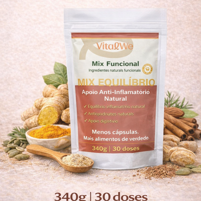Mix Equilíbrio VitalWe™ – Suporte Nutricional Anti-inflamatório