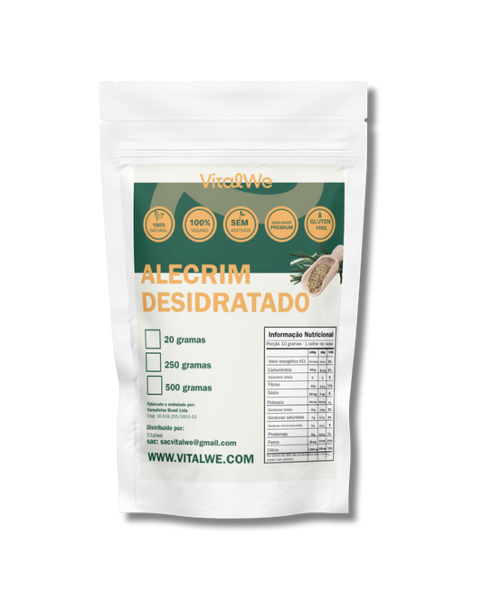 Alecrim Orgânico – A Erva que a Natureza Usou por Milênios 500g Vitalwe